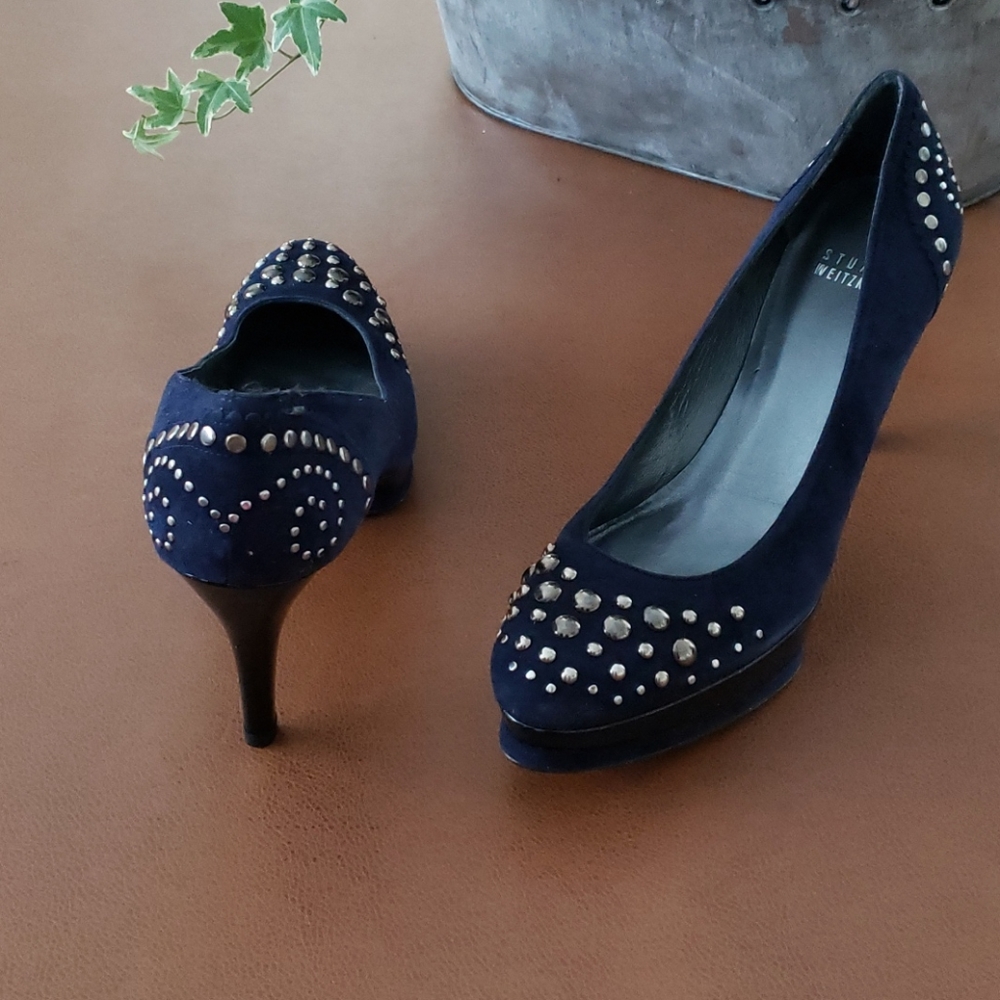 Stuart Weitzman Suede Heels